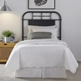thumbnail image 2 of Vintage Series Metal Twin Metal Headboard - Black, 2 of 2