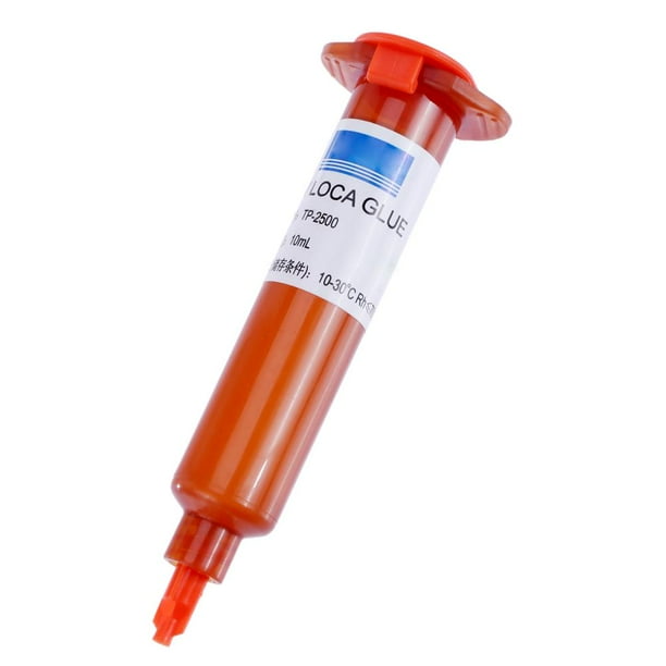 TP-2500 Loca Líquido Óptico Transparente Adhesivo UV Pegamento para reparación de vidrio (10ml)