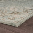 thumbnail image 4 of Ox Bay Epoch 9' x 12' Blue/Beige Medallion Hand-Tufted Wool Blend Indoor Area Rug, 4 of 7