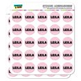 thumbnail image 1 of Leila - Name 1" Planner Calendar Scrapbooking Crafting Stickers - Pink Speckles, 1 of 2