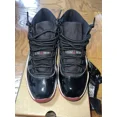 thumbnail image 3 of Ni - ke Ni - ke Air Jordan Retro 11 High Black Red 2019 Men's Size 8.5 Sneakers 378037-061, 3 of 5
