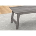 thumbnail image 3 of Table Set 3pcs Set Coffee End Side Accent Living Room Laminate Grey, 3 of 5