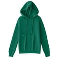 thumbnail image 2 of JMYHOAM Chandail à Capuche pour Femmes, Chandail Décontracté à Manches Longues, Vert TG, 2 of 5