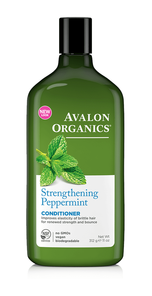 Avalon Organics Strengthening Conditioner, Peppermint, 11 oz