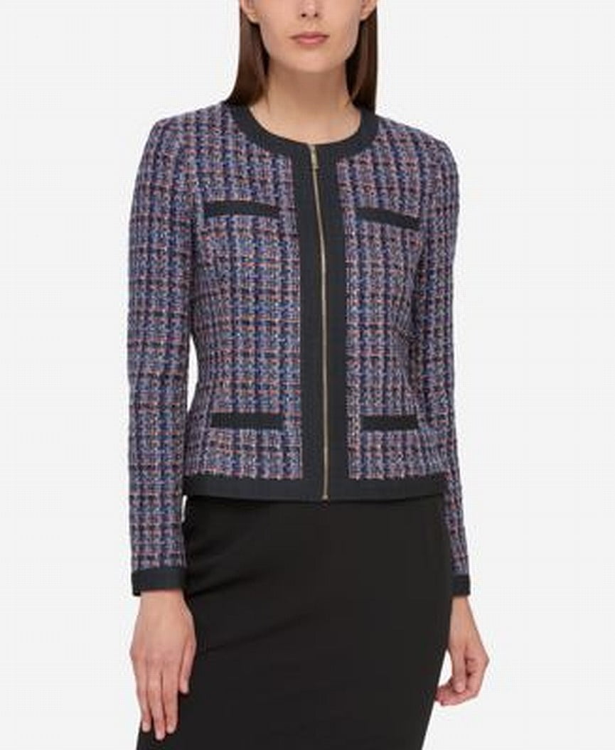 tommy hilfiger tweed blazer