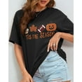 thumbnail image 3 of Thrilos Shirts for Women Oversize Short Sleeve Graphic T Shirts Thanksgiving Gift Tops, 3 of 8