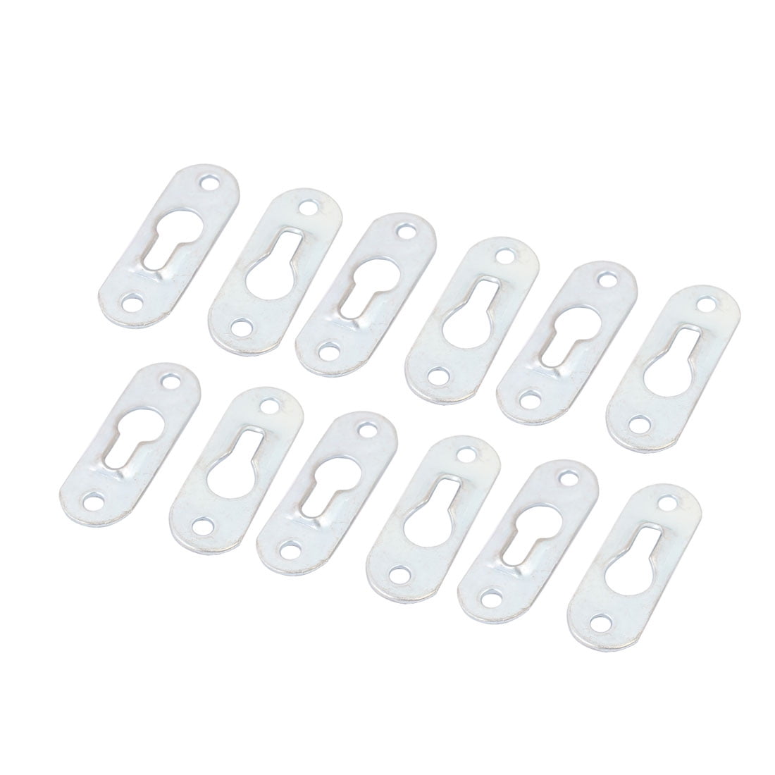 10 x crafts Picture Mirror Glass Fixing Hooks plates Frame Hanging Hanger 