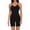 Black, variant on Women'S Seamless Backless Tummy Control Butt Lifter Boyshort Shapewear Bodysuit Cream White XL