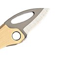 thumbnail image 4 of Cuchillo de bolsillo Bling Bling Mini cuchillo plegable de latón, 4 of 12