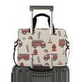 thumbnail image 2 of FORMRS 16" Laptop Sleeve Bag Carrying Case with Handle Travel Shoulder Briefcase, Fire Truck Pattern, 2 of 8