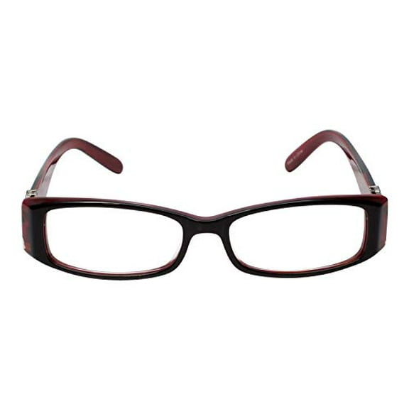 Calabria 840 Techno Optical Anti-Reflective Lens Reading Glasses &Case Red 3.25