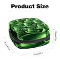 thumbnail image 2 of Saint Patrick's Day Mini Makeup Bag and Sanitary Napkin Bags, Sanitary Napkin Receptacle Liner Bags, Cosmetic Travel Pouch with Plush Fabric, Sponge, and Oxford Cloth Material, 2 of 6