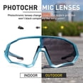 thumbnail image 3 of Gafas para Ciclismo KAPVOE Fotocromáticas K9408 para Adultos, 3 of 6