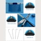 thumbnail image 1 of Tienda De Campaña Al Aire Libre Tienda de sombrilla portátil para acampar Protección UV Impermeable a prueba de viento (Azul) Ndcxsfigh Para Estrenar, 1 of 8