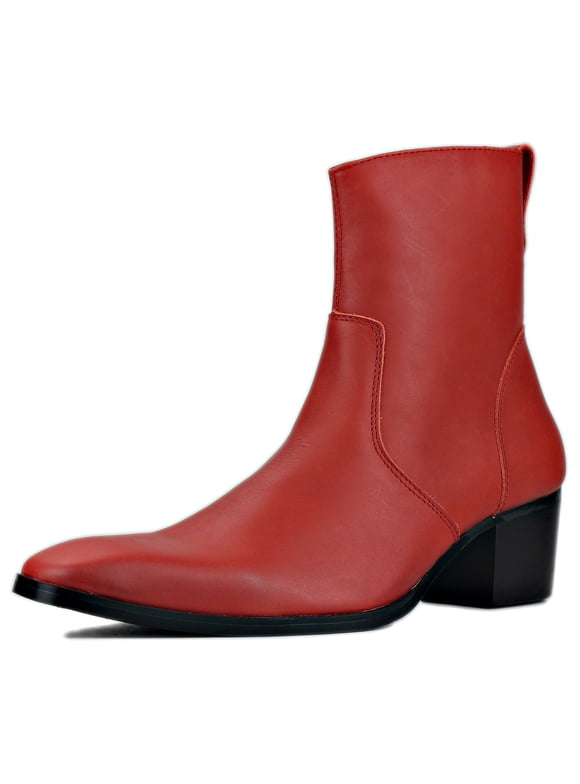 Men's Leather Dress Boots