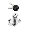 thumbnail image 1 of GUOOL Office Desk Drawer Keyed Lock Bolt Cupboard Closet Cylinder Lock 32mm, 1 of 8