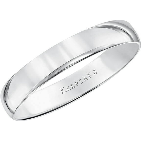 Keepsake 14kt White Gold Comfort Fit Wedding Band, 5.5mm