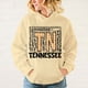 thumbnail image 2 of Sudadera con capucha de manga larga con estampado de Tennessee para mujer y hombre, sudaderas casuales para parejas, ropa de abrigo de talla grande para otoño e invierno, 2 of 5
