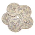 thumbnail image 1 of 6 Pcs Cordes Rondes pour Boissons, Tissage de Fil Antidérapant Absorbant, 1 of 5