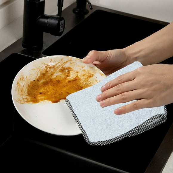 WIZUTIZ Chiffon de Nettoyage pour Table de Cuisine en Fibre Chiffon de Décontamination pour Salle de Bain Chiffon de Nettoyage Polyvalent Chiffon Absorbant Gadgets pour la Maison Pratique et Abordable Prix Réduit