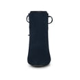 thumbnail image 2 of Unique Bargains Women's Round Toe Chunky Heels Ankle Booties Navy Blue (Size 8), 2 of 8
