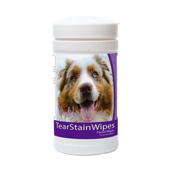 Healthy Breeds 840235151968 Australian Shepherd Tear Stain Wipes