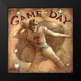 thumbnail image 2 of Kruskamp, Janet 15x15 Black Modern Framed Museum Art Print Titled - Game Day, 2 of 5