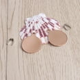 thumbnail image 2 of OULII 2PCS Puppy ID Collars Stainless Steel Round Identify Rose Gold, 2 of 3