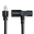 thumbnail image 4 of Hosa Power Cord - Piggyback IEC C13 To Nema 5-15P - 2 ft, 4 of 4