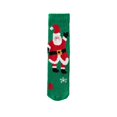 thumbnail image 3 of Fabrcox Womens Cute Mid-Calf Fuzzy Slipper Socks, Non Slip Warm Winter Casual Christmas Printed Indoor Loungewear Socks (C), 3 of 5