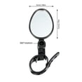 thumbnail image 4 of Handlebar Bike Mirror Bicycle Rearview Handlebar Bike Mirror Lens Wide-angle Safety Mirror for Mountain Road Biking, Acrylic, 4 of 9