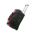 thumbnail image 4 of Travelers Club 22-inch Rolling Duffel with Telescopic Handle -Red, 4 of 6