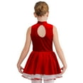 thumbnail image 4 of Disfraz de Navidad para niños y niñas, disfraz de galletas de jengibre, disfraz de hombre de jengibre, vestido tutú de Ballet de terciopelo, mono de leotardo de baile, 4 of 5
