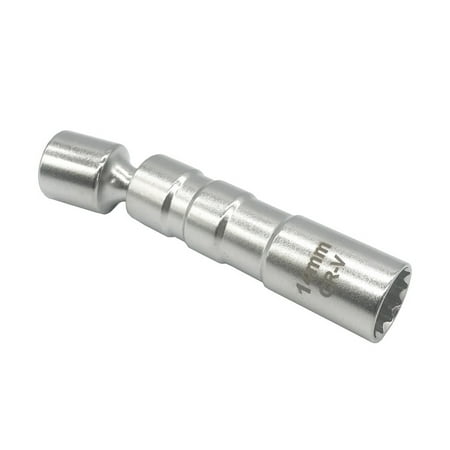 

High Spark Plug Socket 360 Degree 12 Point Protective Automobile Removing Tools Replacement for R55/R56/R57/R60