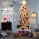 thumbnail image 5 of Árbol de Navidad Nevado Pino Artificial 2.10M Frondoso Con 300 Luces LED Verde Soporte de Metal Skygreen blanco, 5 of 5