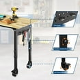 thumbnail image 2 of Juiluna 48'' Workbench with Power Outlet, Adjustable Heavy Duty Wood Top Tool Bench Work Bench, Rolling Work Table with Wheels for Home Office Workshop Garage, 2000 Lbs Load Capacity, 2 of 7