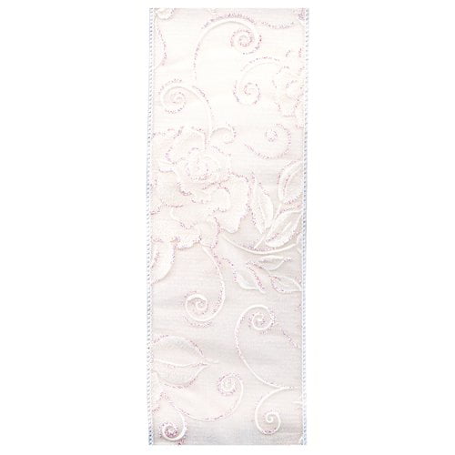 Offray Light Pink Empire Lace Trim - Each