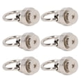 thumbnail image 2 of Button Studs Rivets, Brass Rivets Purse Ball Studs 200 Sets High Durability  For Bags Shoes Silver, 2 of 8