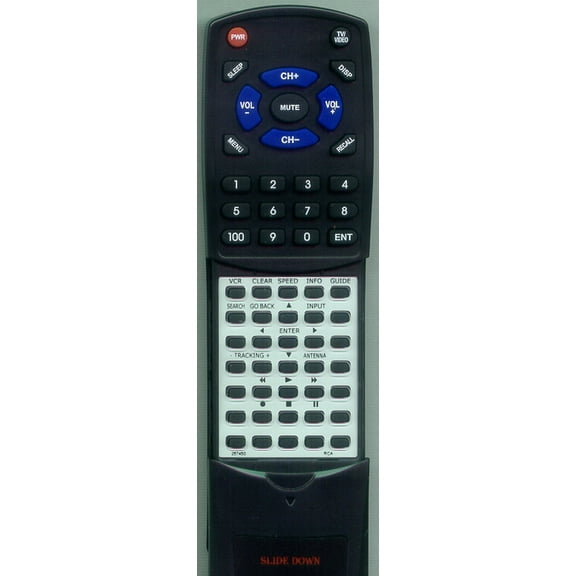 Replacement Remote for RCA 257450, RT257450, RCR110VA1, VR637HF, VR546HF, VR546