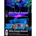 thumbnail image 4 of Luces de paisaje SUNVIE 12x12W RGB impermeables para exteriores, 4 of 8