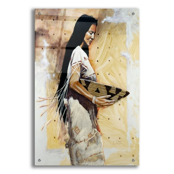 Epic Art 'Seeking Shade' by J. E. Knauf, Acrylic Glass Wall Art, 24"x36"