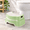 Green, variant on Lavender 2-in-1 Stackable Toilet Squat Step Stool, Supports Up To 200 Lbs