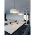 thumbnail image 4 of Afx SAP1824LAJUDSN-JT Sanibel 18" Wide Led Pendant - Nickel, 4 of 7