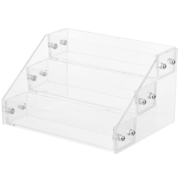 KONTONTY Transparent Acrylic Shelf For Manicure Organizer 1Set