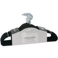 thumbnail image 5 of 100 Pack Slim Velvet Suit Hangers in Black, 5 of 5