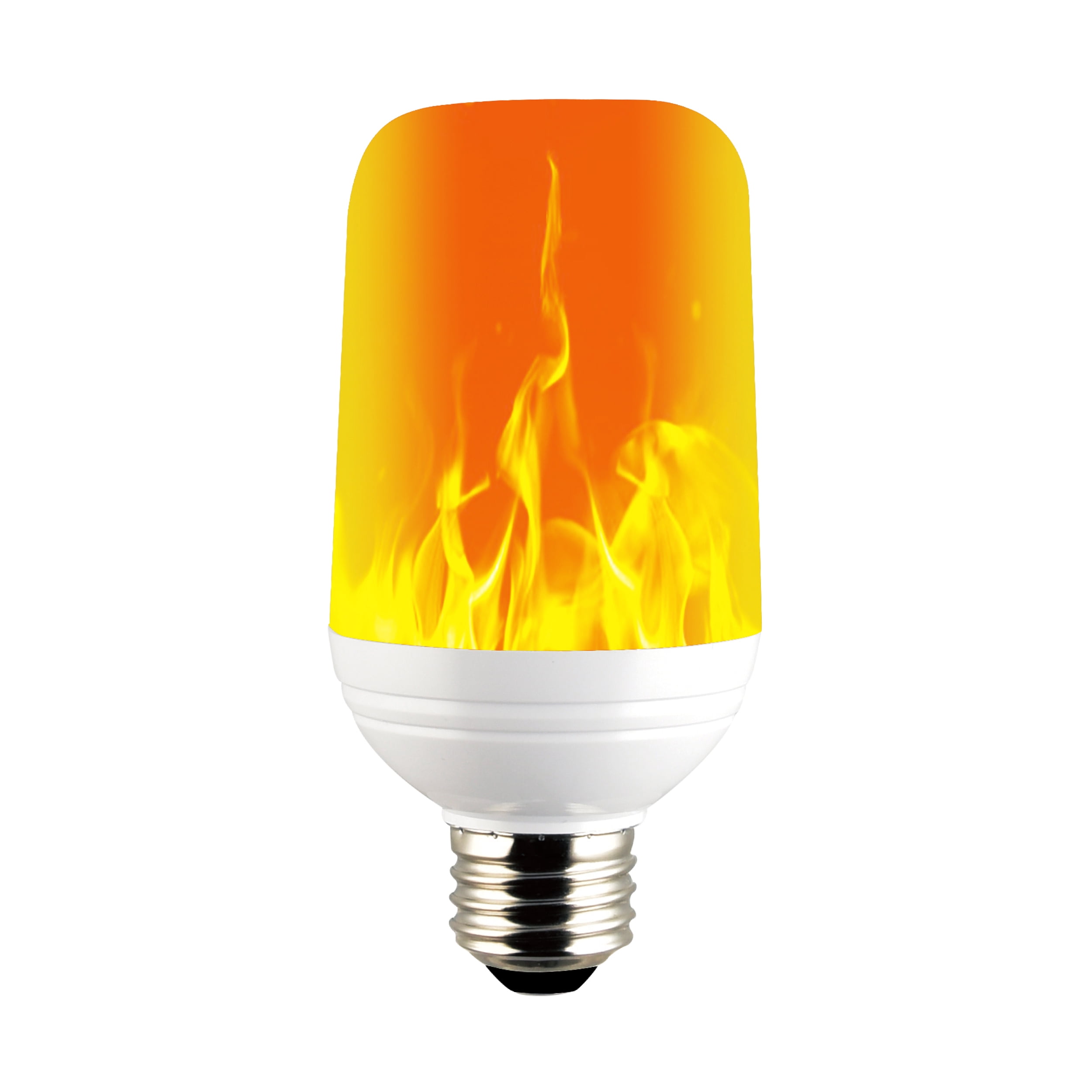 Great Value T20 Cylinder Flame Effect LED Light Bulb, 4-Watt, E26 Medium Base (1-Pack)