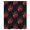Black, variant on Pink Cherry Sheer Curtains 54 Inches Long, Farmhouse Watercolor Cherries Fruits Light Filering Curtains, Breathable Simi Curtain Privacy Drapes for Kitchen Bathroom Nursery Small Window Treatment
