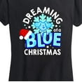 thumbnail image 3 of Blue's Clues & You! - A Blue Christmas - Women's Short Sleeve Graphic T-Shirt, 3 of 5