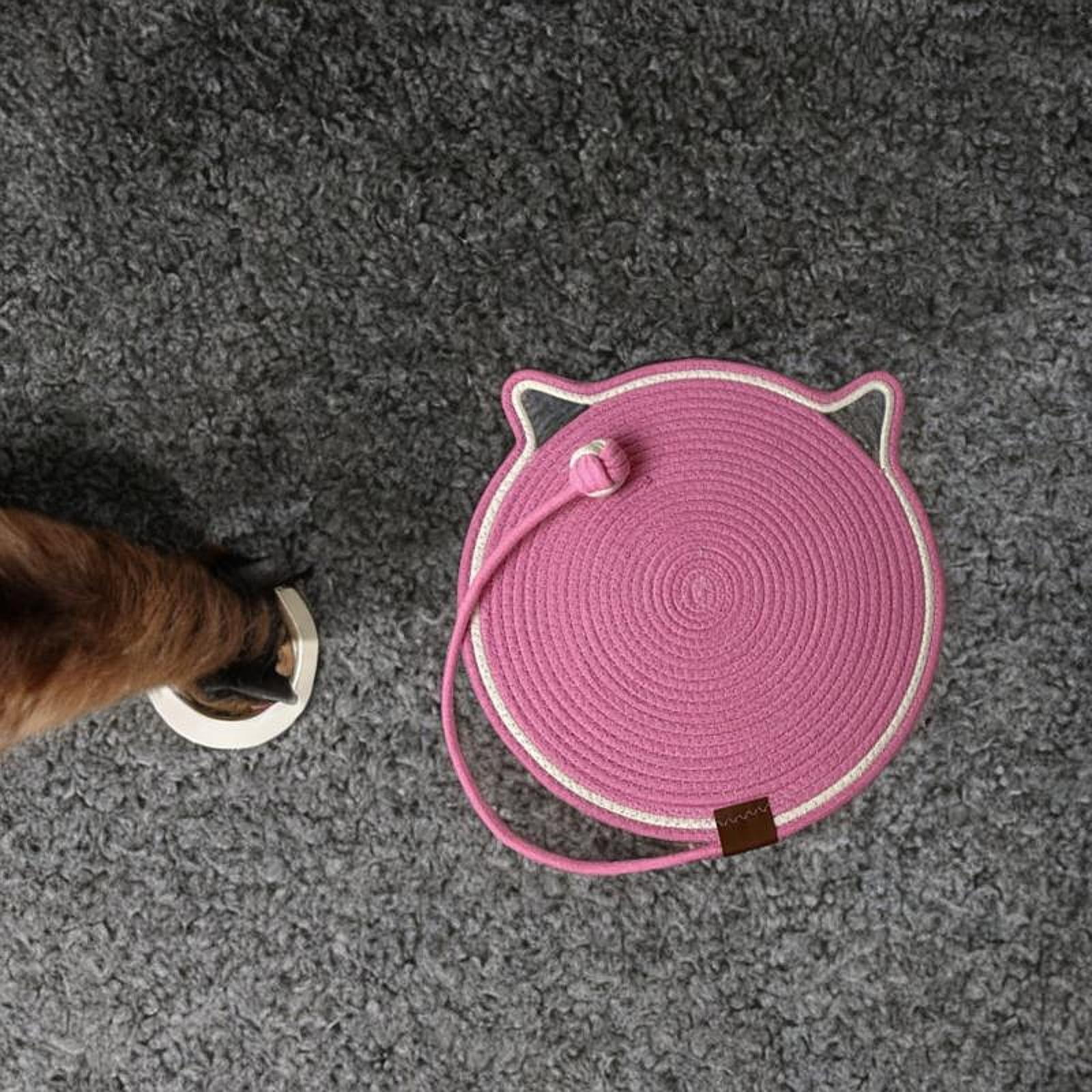Bvdfgk Cat Scratch Mat Anti Slip Claws Cat Scratching Pad for Rug Bed Sofa