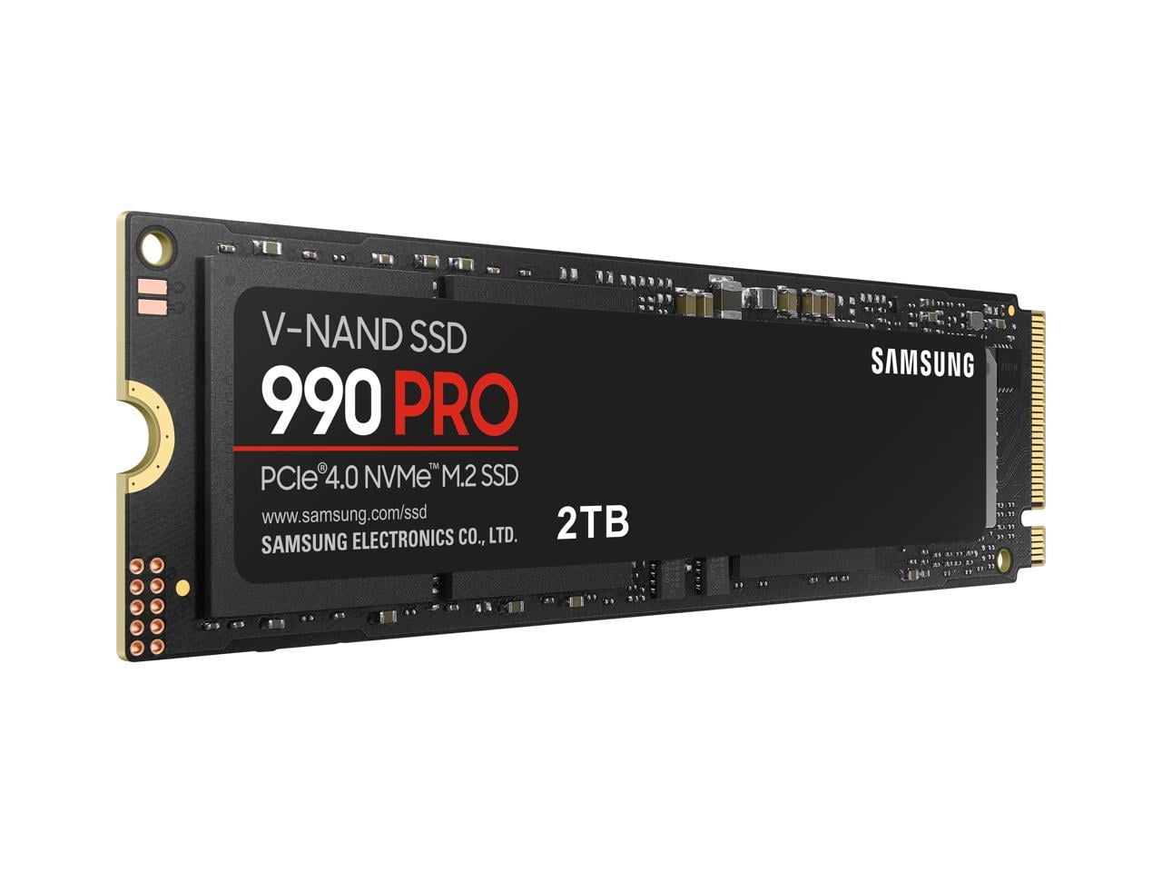 SAMSUNG 990 PRO M.2 2280 2TB PCIe Gen 4.0 NVMe SSD MZ-V9P2T0B/AM - Walmart.com SAMSUNG 990 PRO M.2 2280 2TB PCIe Gen 4.0 NVMe SSD MZ-V9P2T0B/AM - Walmart.com